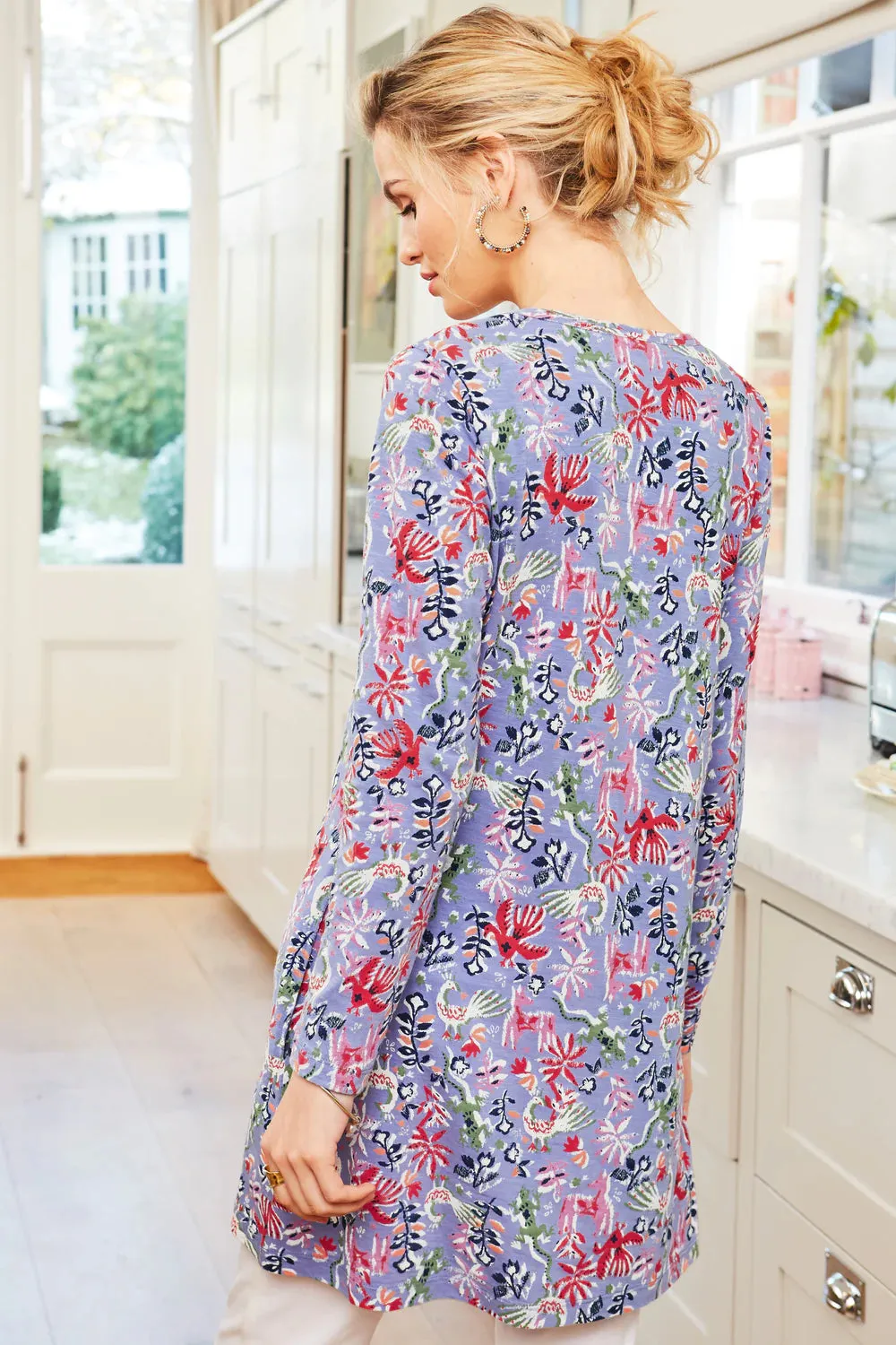 Mistral tropical double neck tunic