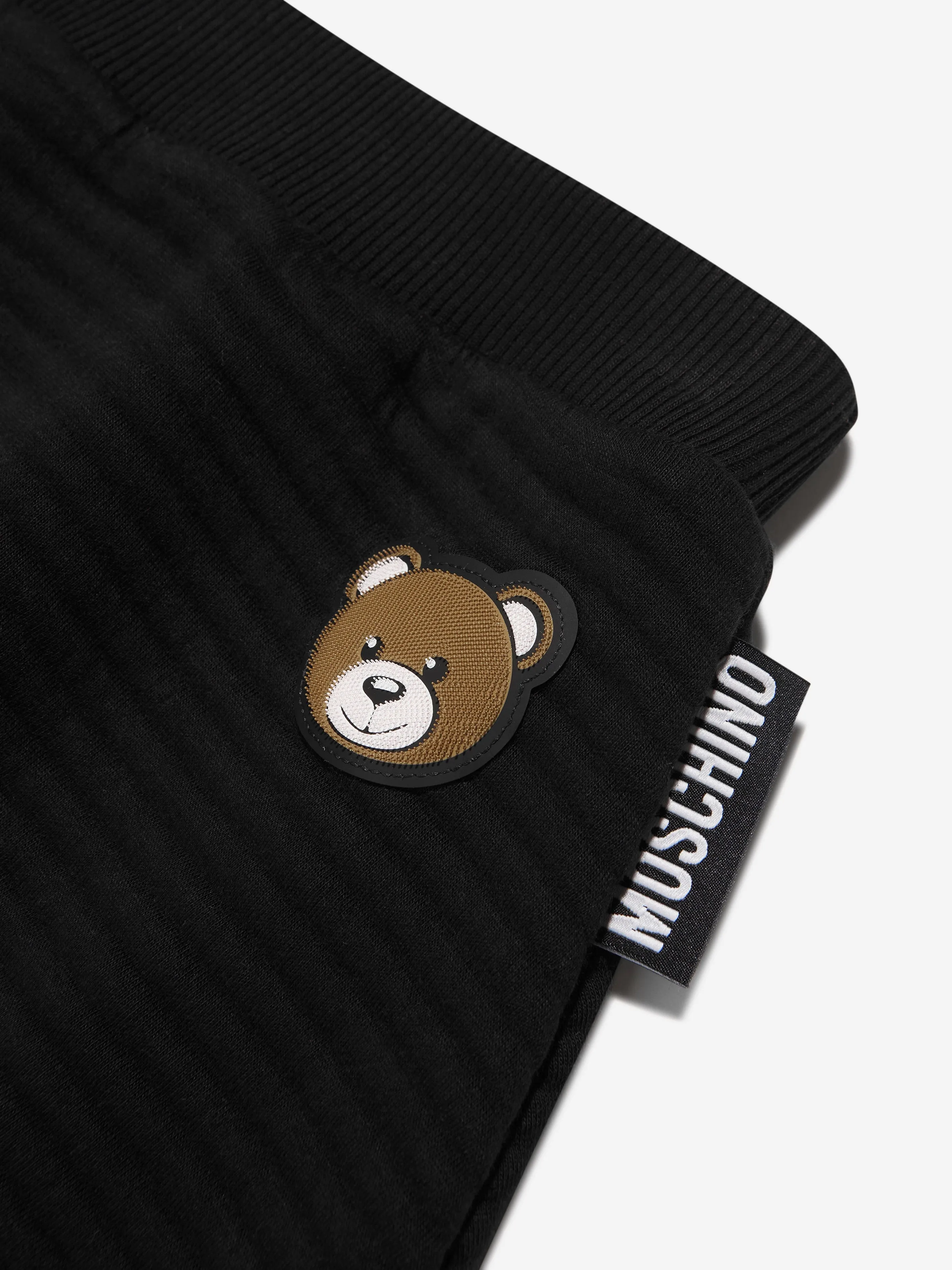 Moschino Girls Teddy Bear Skirt in Black