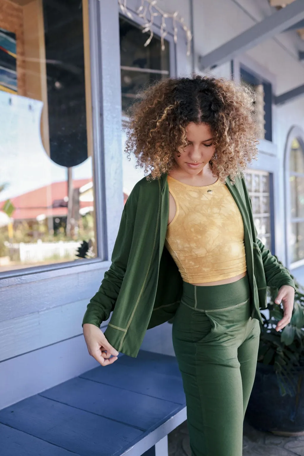 Mossy Mushy Boho Track Jacket
