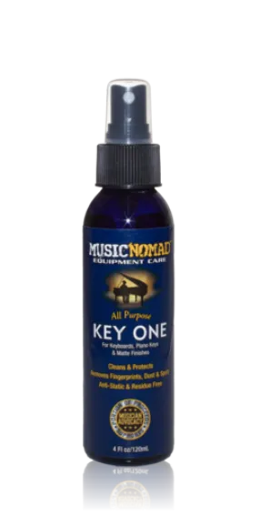 MusicNomad KEY-ONE All Purpose Care for Keyboards Piano Keys & Matte Finishes
