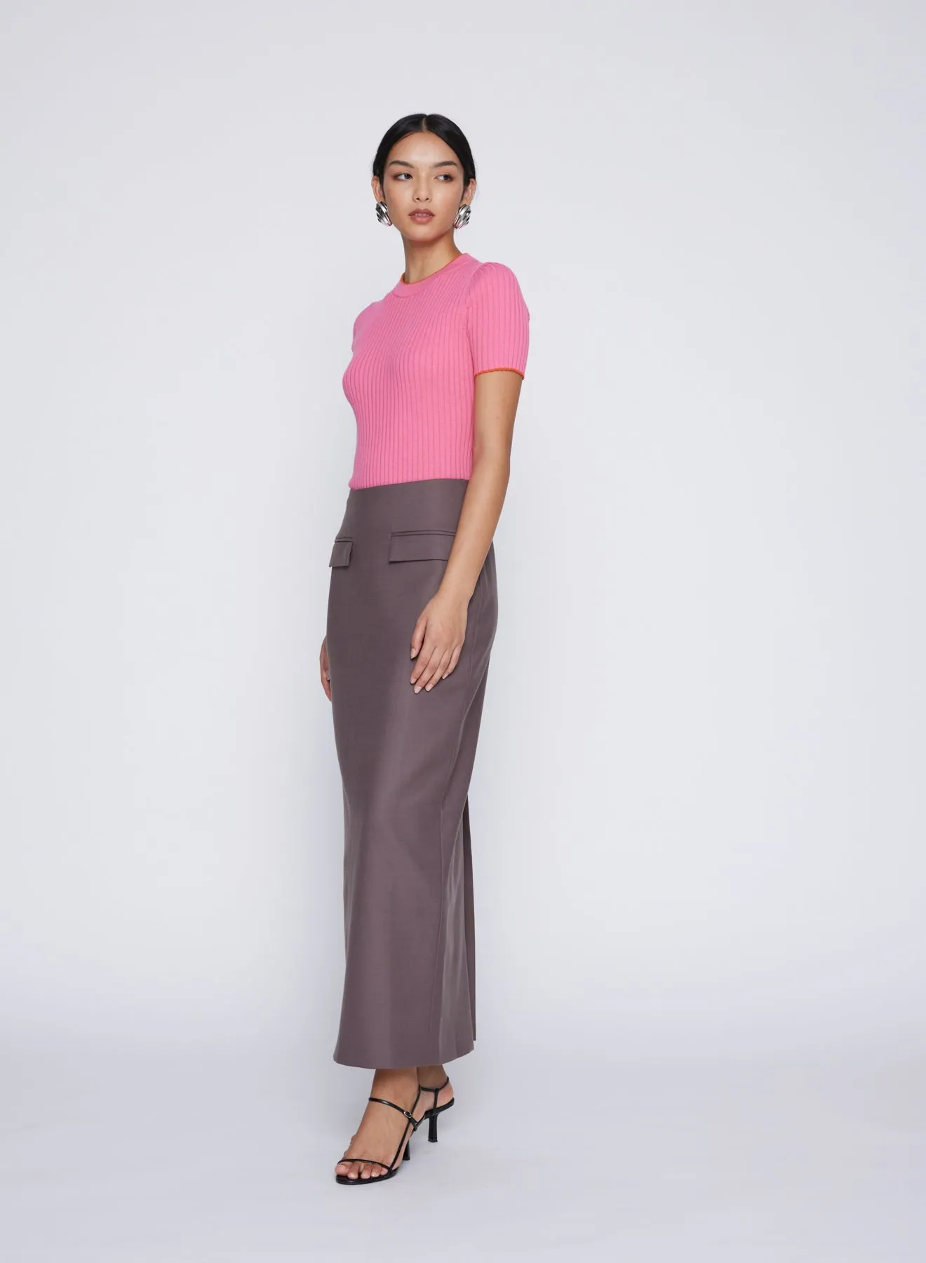 NADIA SKIRT (CHARCOAL)