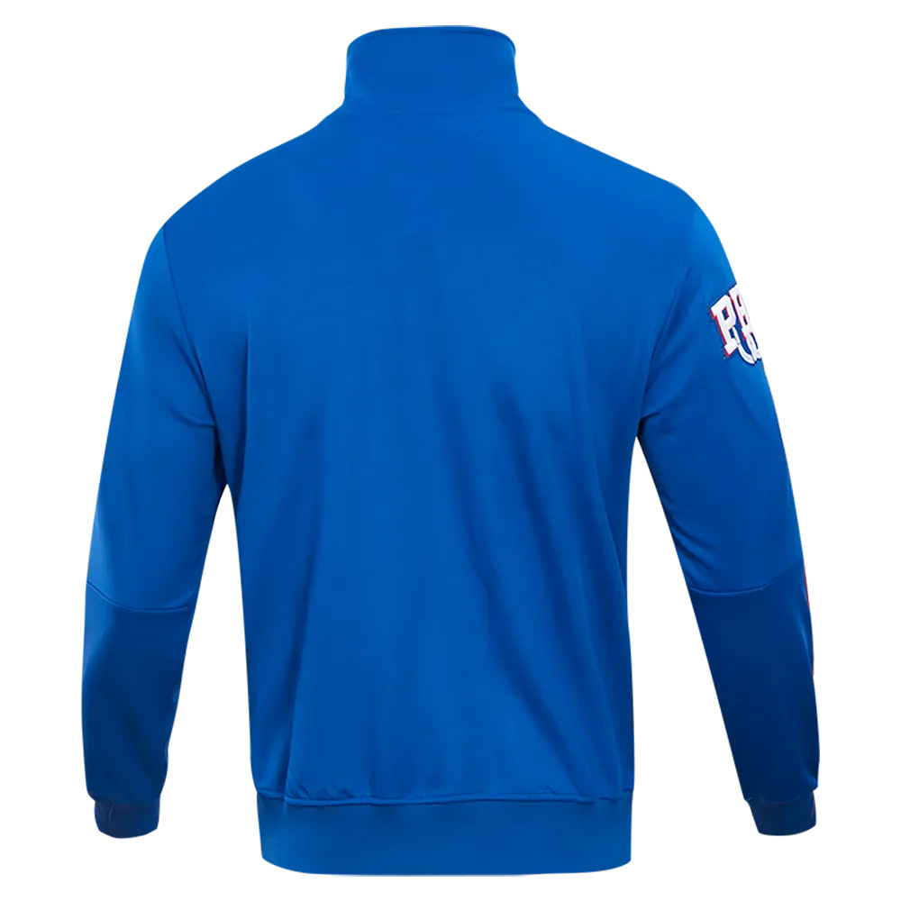 NBA PHILADELPHIA 76ers CLASSIC MEN'S DK TRACK JACKET (ROYAL BLUE)