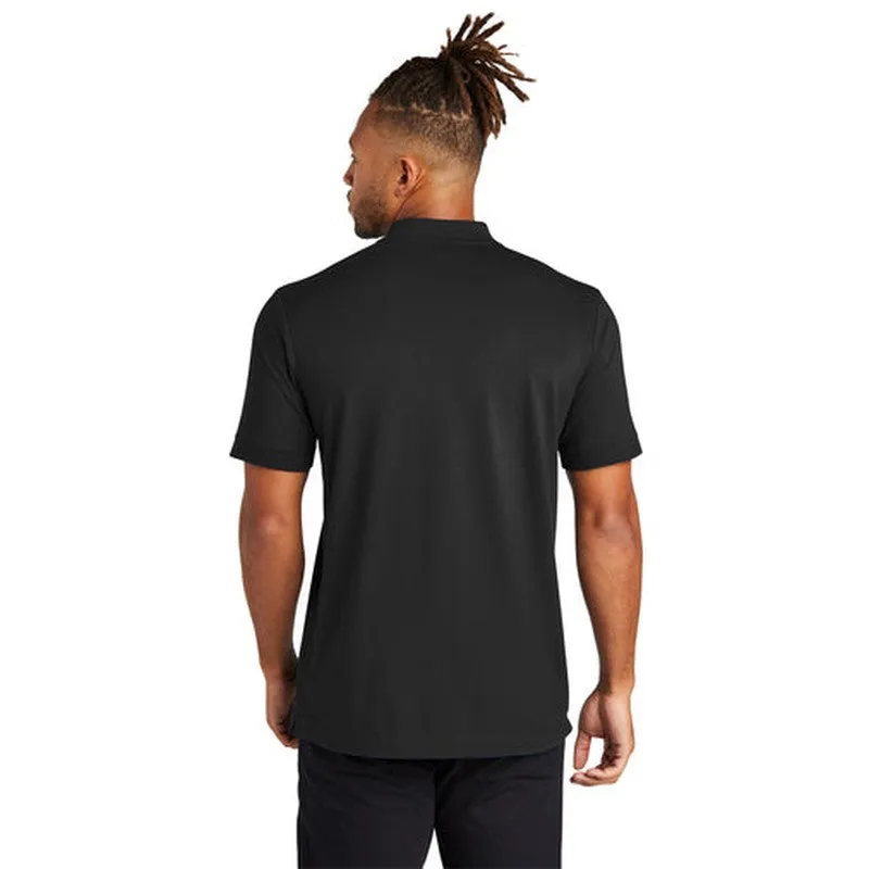 NEW - Mercer Mettle® Stretch Pique Henley - Deep Black
