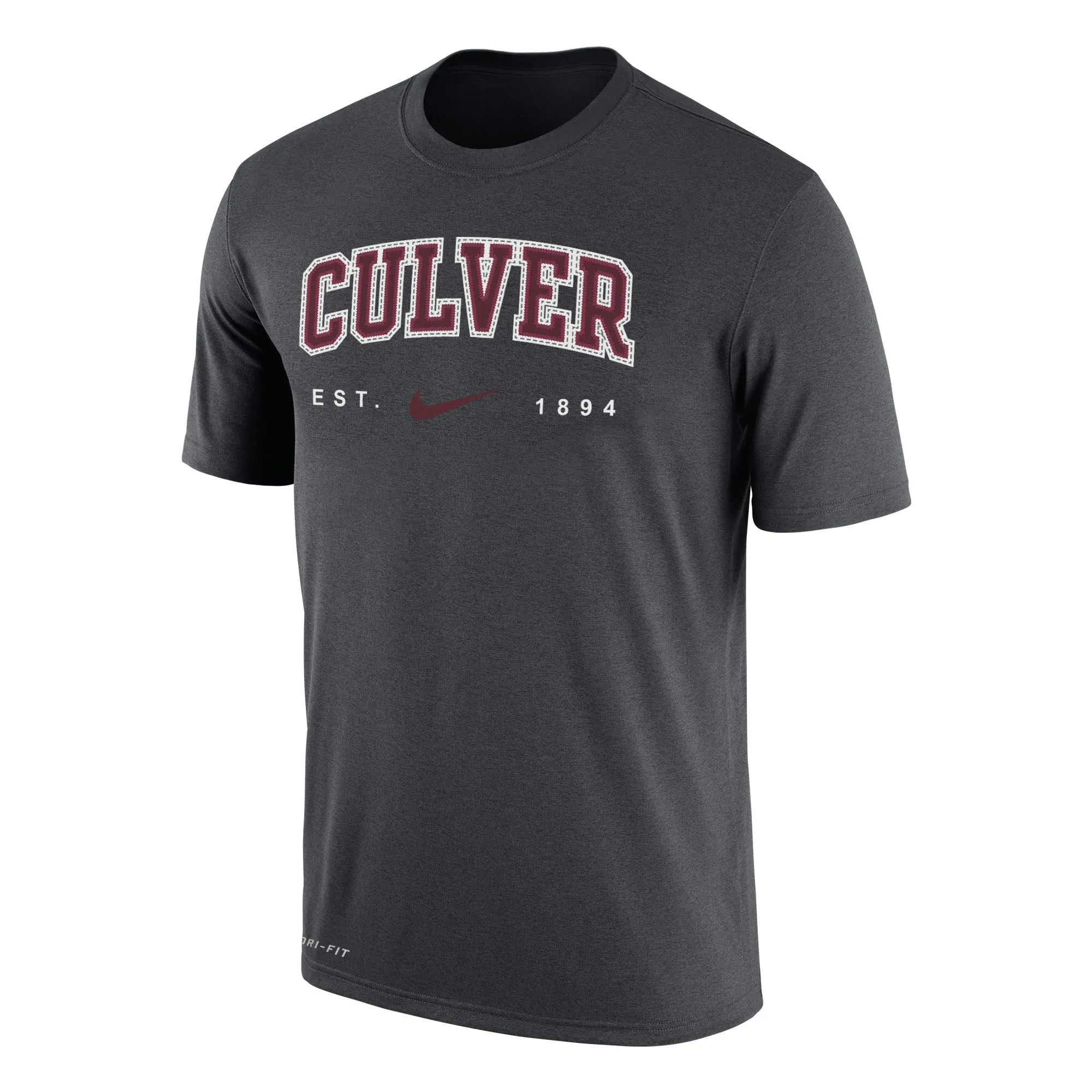 Nike Dri-Fit Cotton Tee - Anthracite Grey
