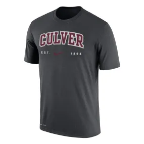 Nike Dri-Fit Cotton Tee - Anthracite Grey