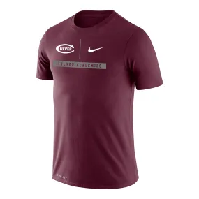 Nike Dri-Fit Legend Tee - Maroon