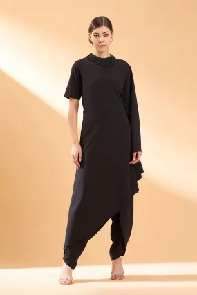 Ocean Pearl Black Co-Ord Set