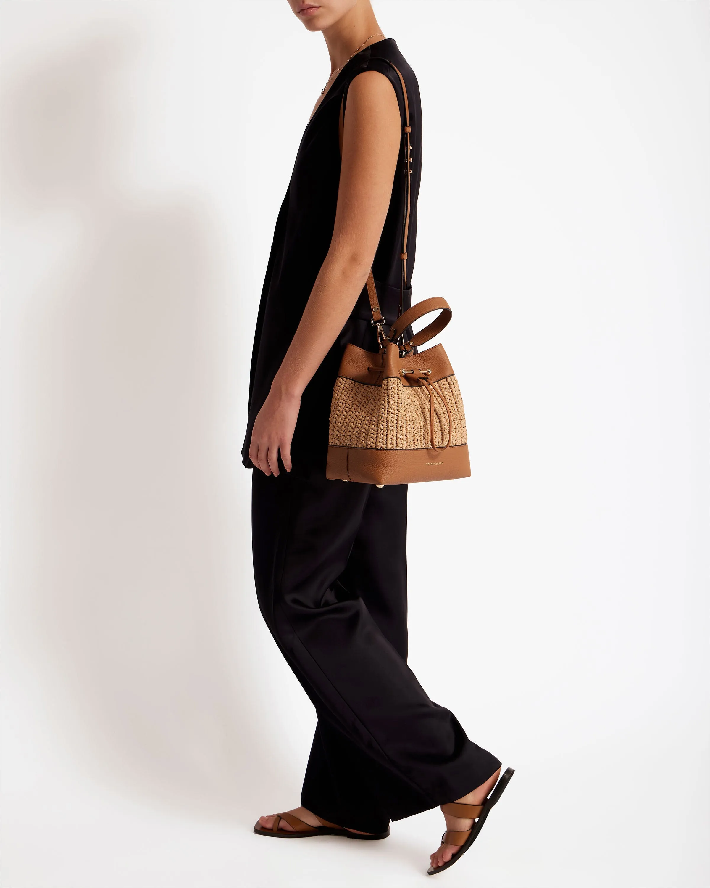 Osette Midi - Raffia/Tan