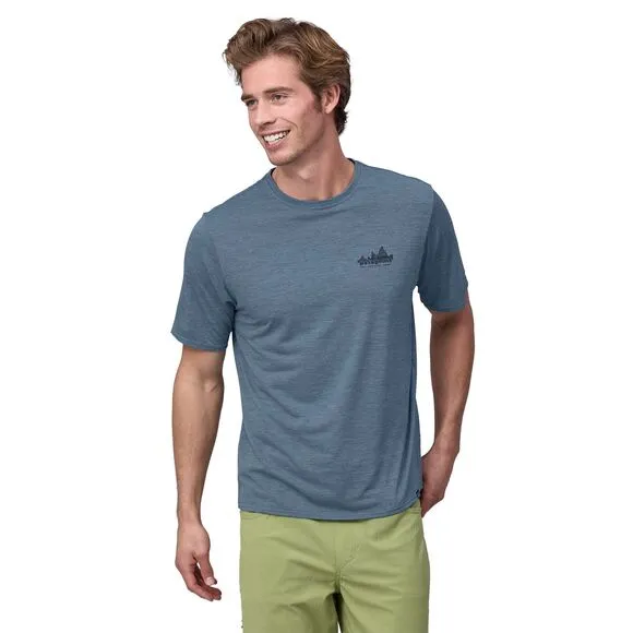 Patagonia Men's Short-Sleeved Cap Cool Daily Graphic Shirt