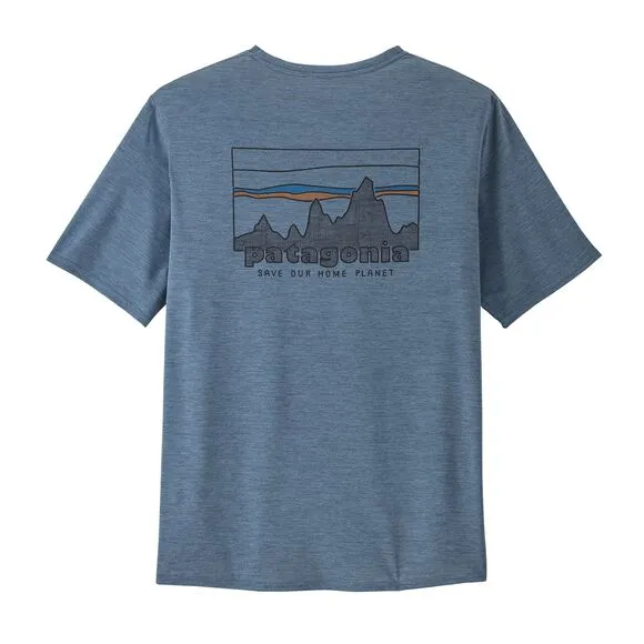 Patagonia Men's Short-Sleeved Cap Cool Daily Graphic Shirt