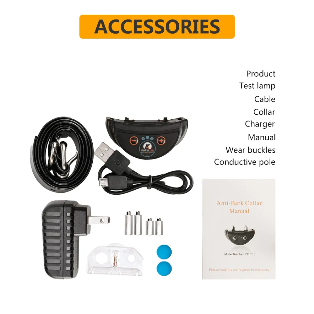 PD 258L Anti Barking Collar With Shock