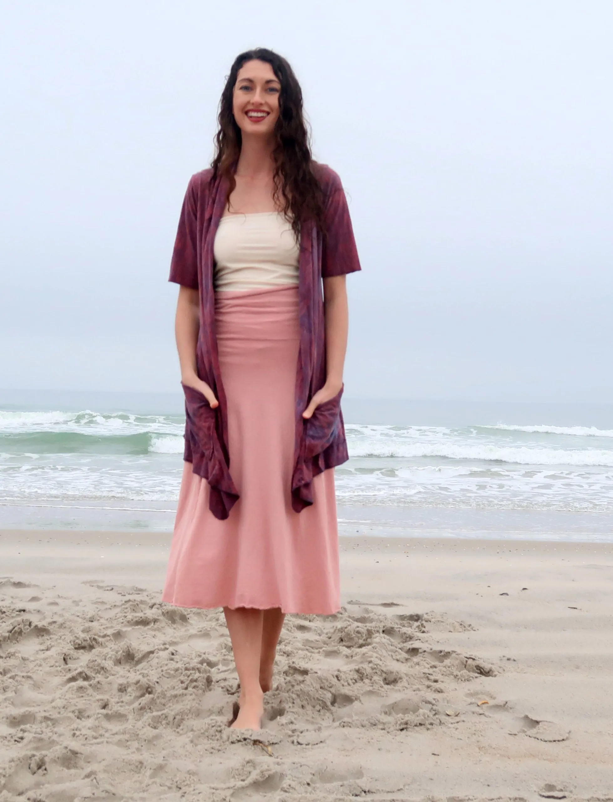 Perfect Pockets Below Knee Skirt