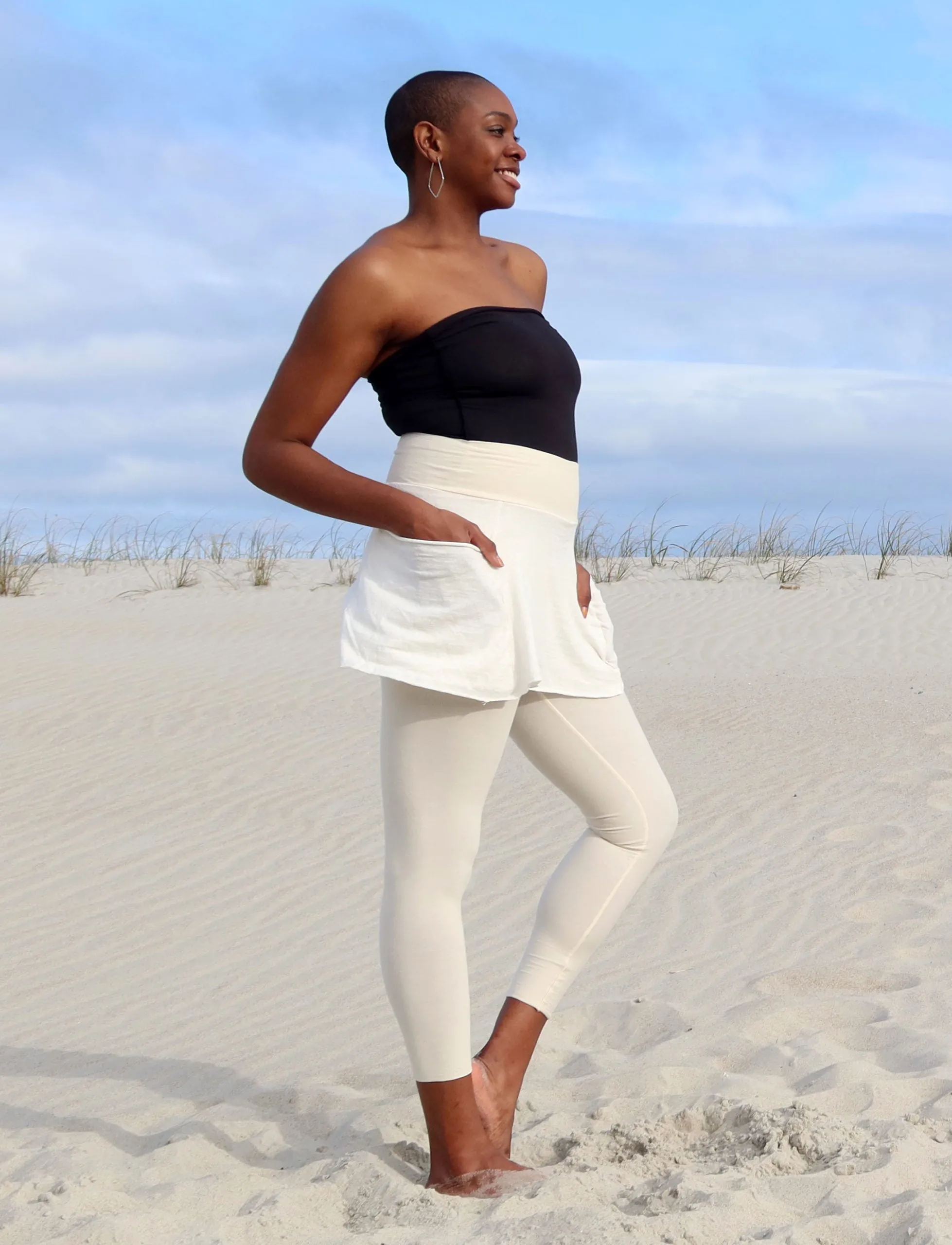 Perfect Pockets Mini Skirted Pedal Leggings