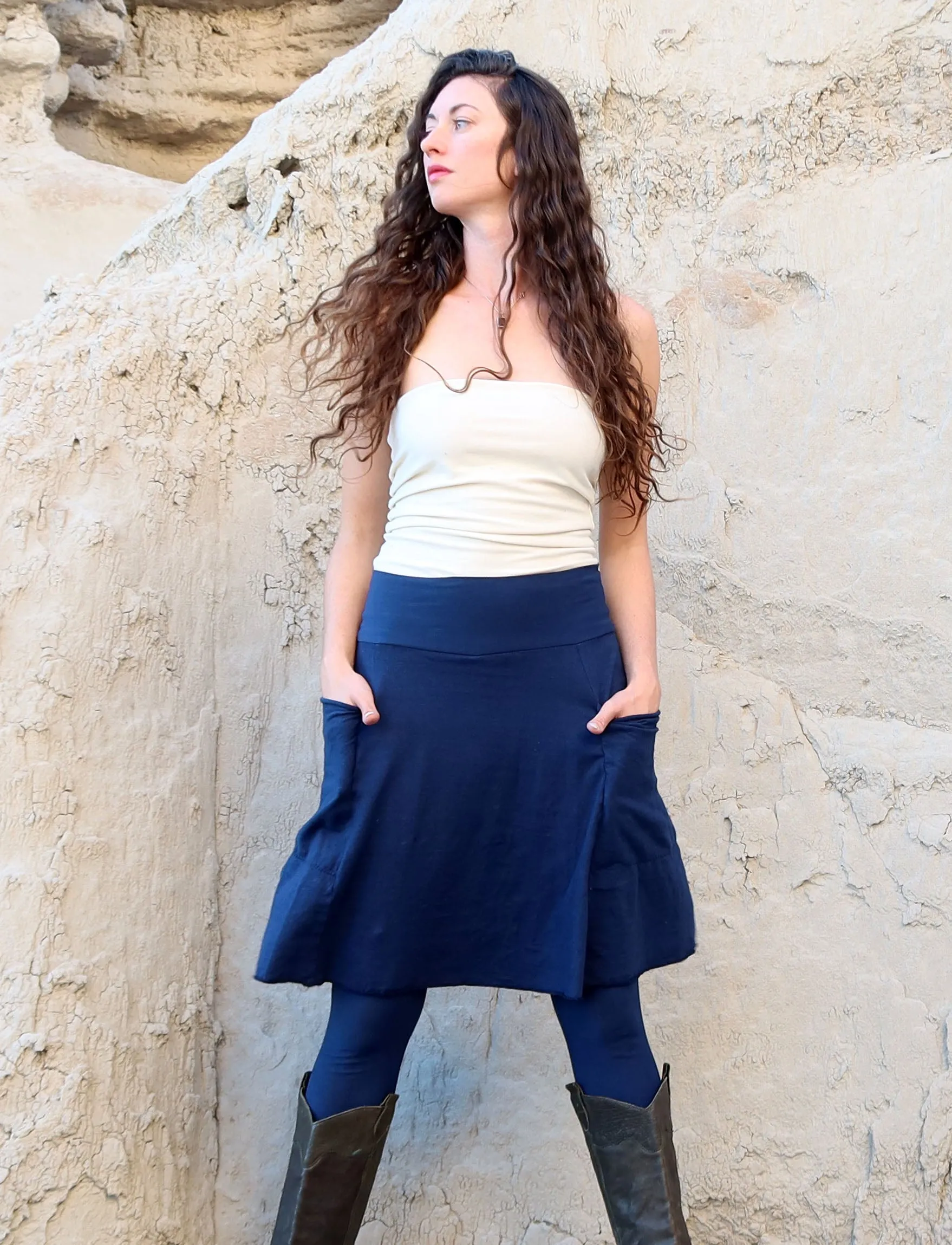Perfect Pockets Short Skirted Leggings