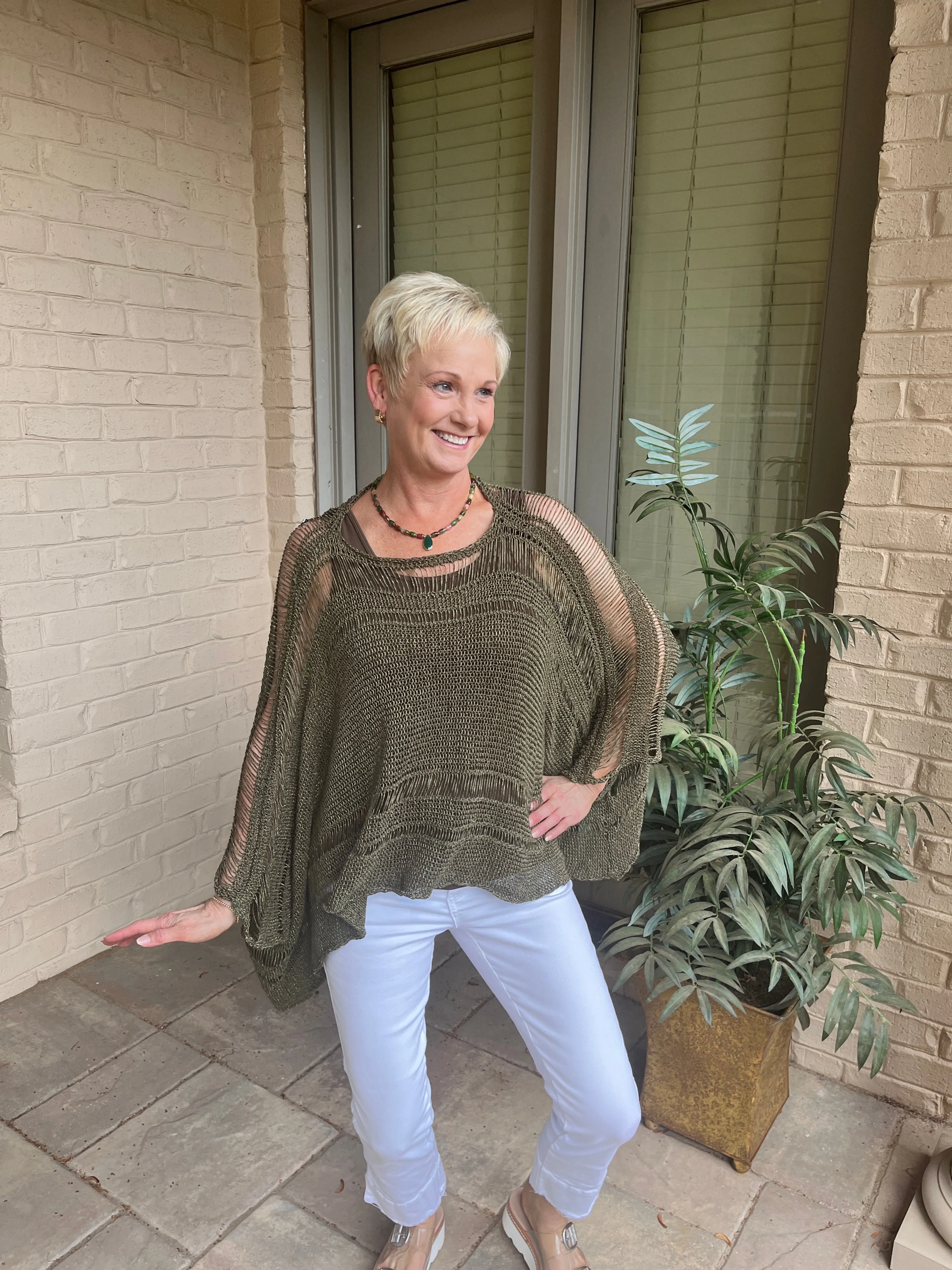 Perfection poncho top
