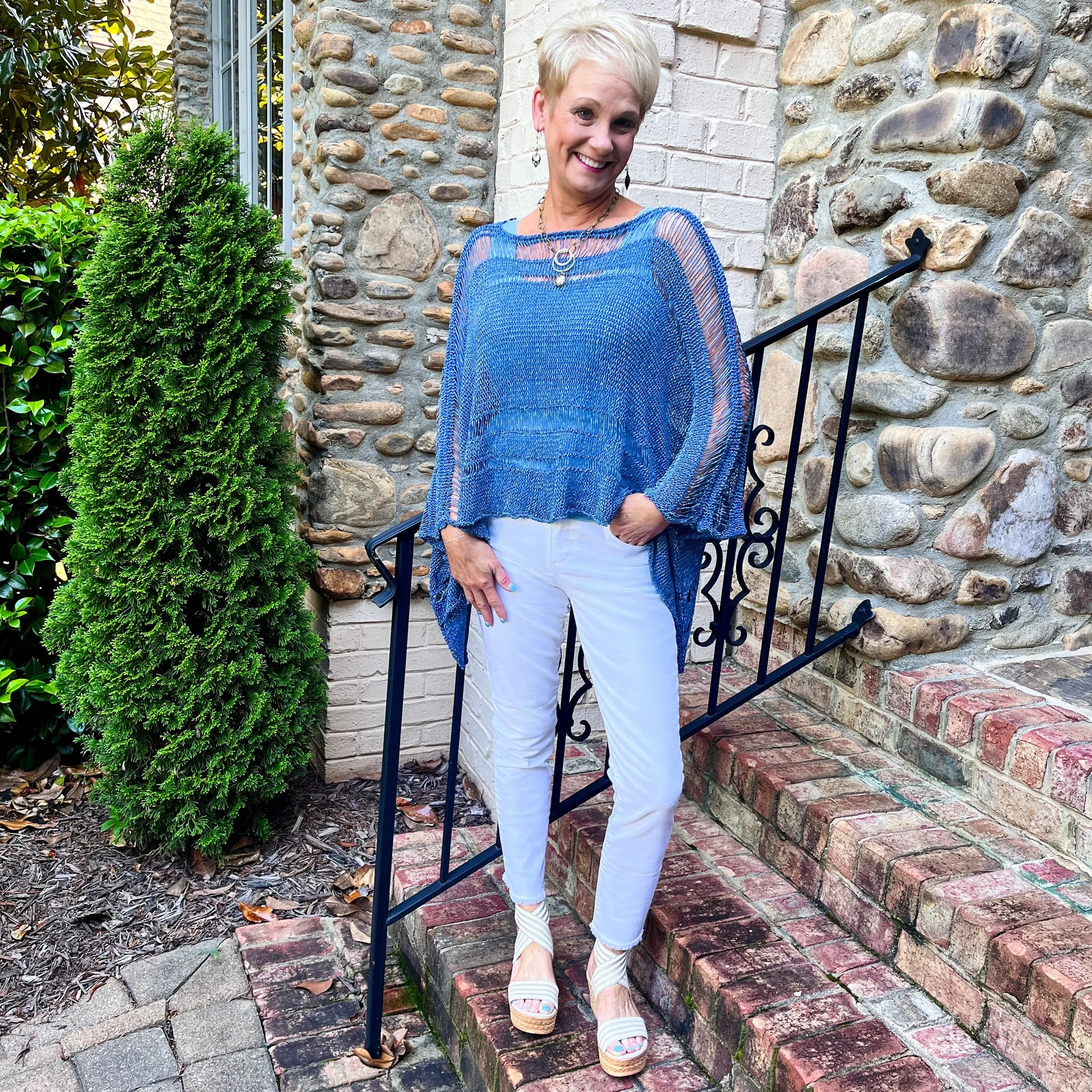 Perfection poncho top
