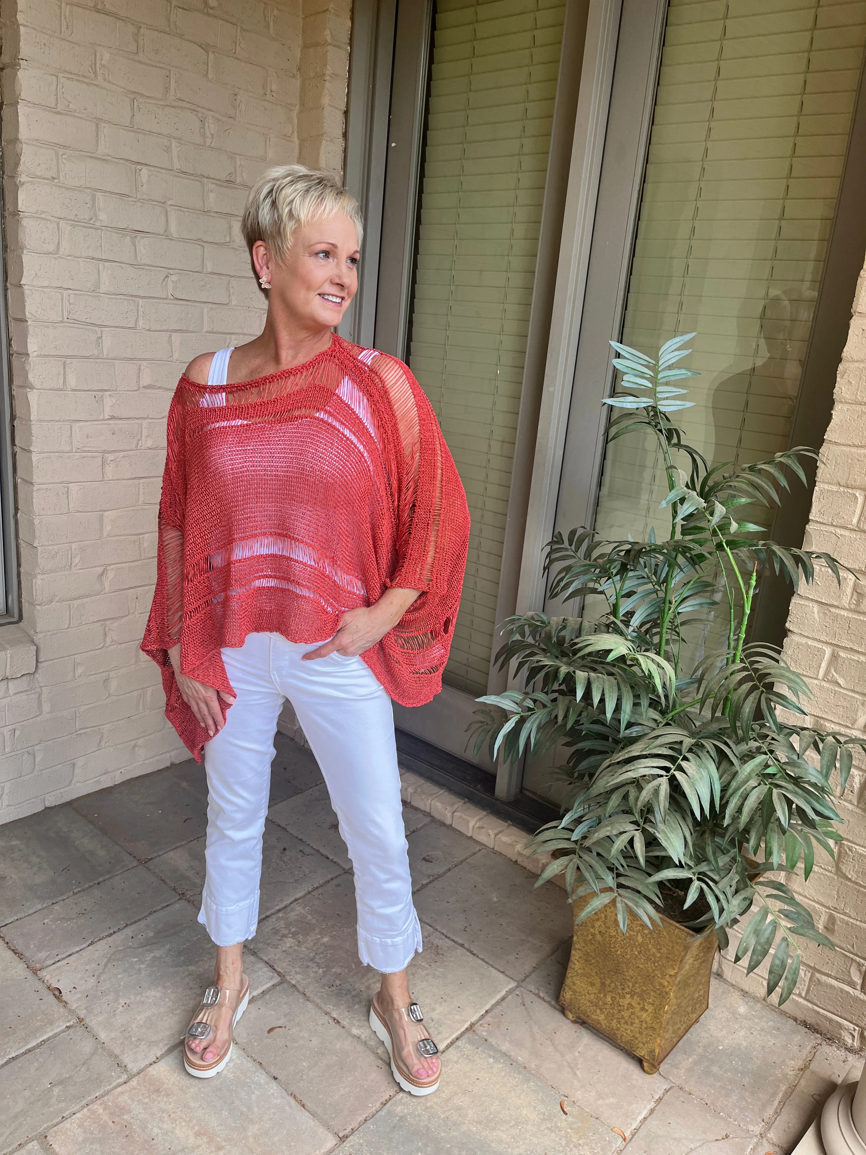 Perfection poncho top