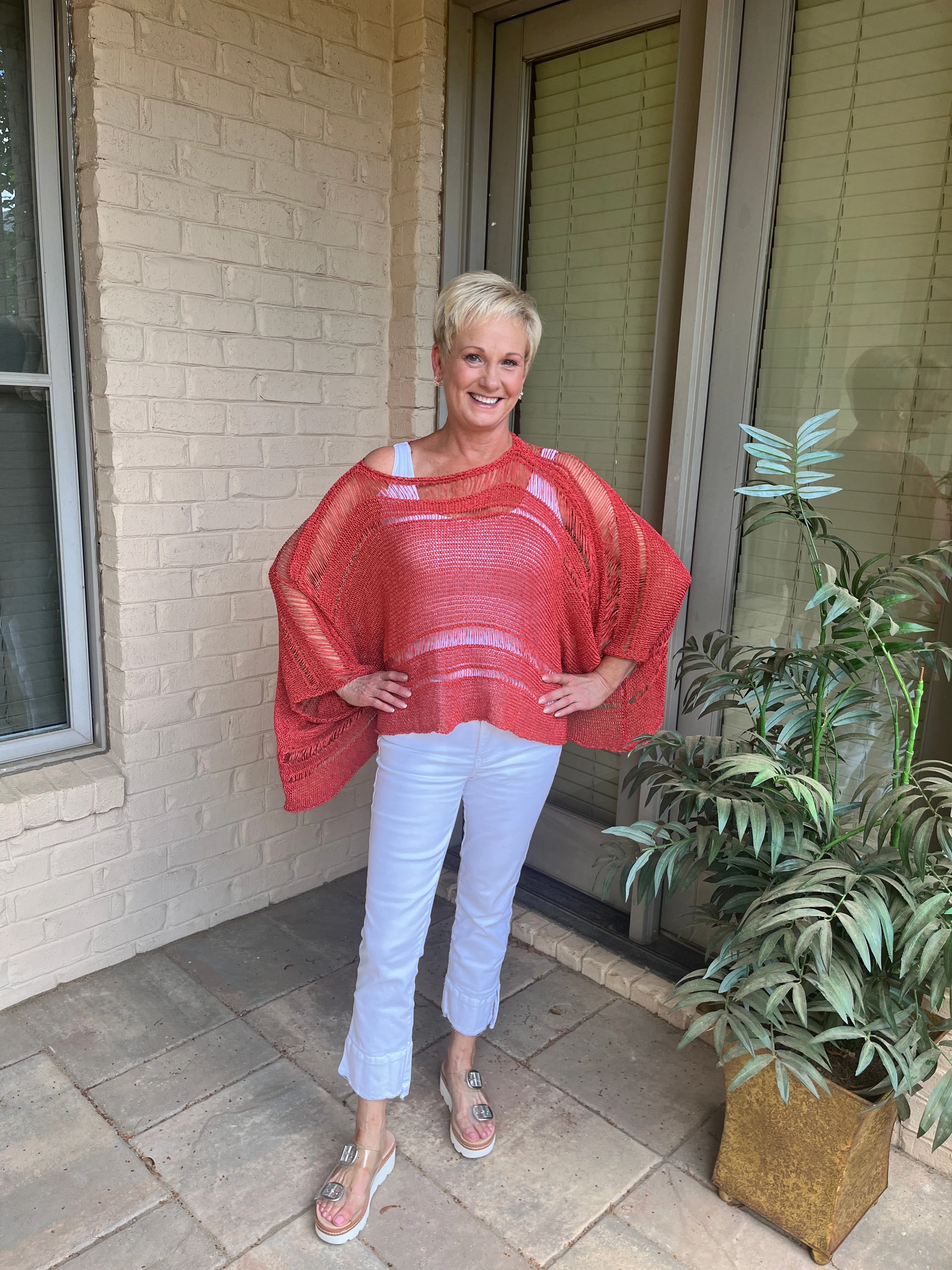 Perfection poncho top