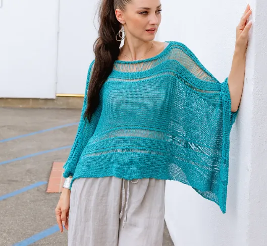 Perfection poncho top