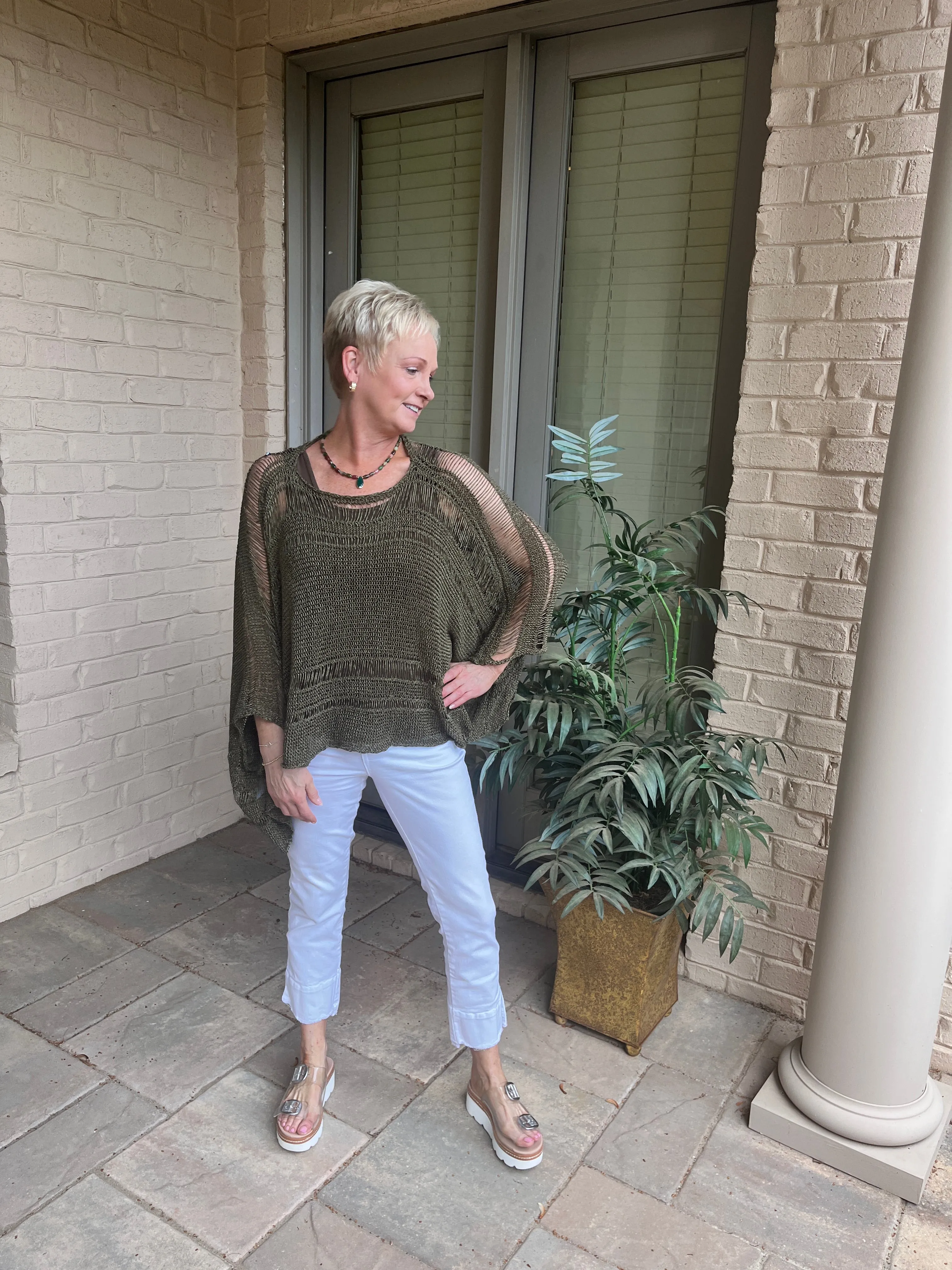 Perfection poncho top