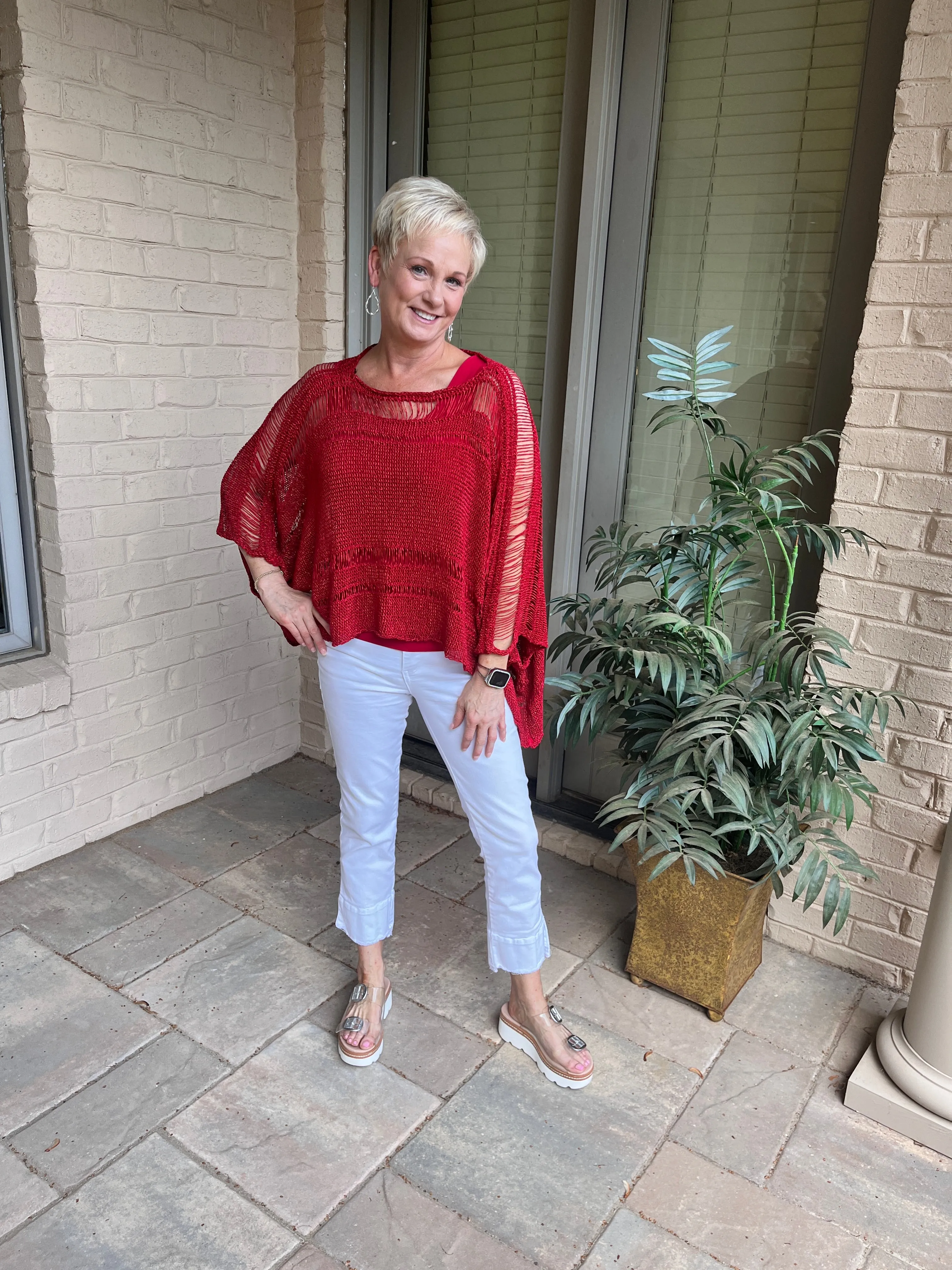 Perfection poncho top