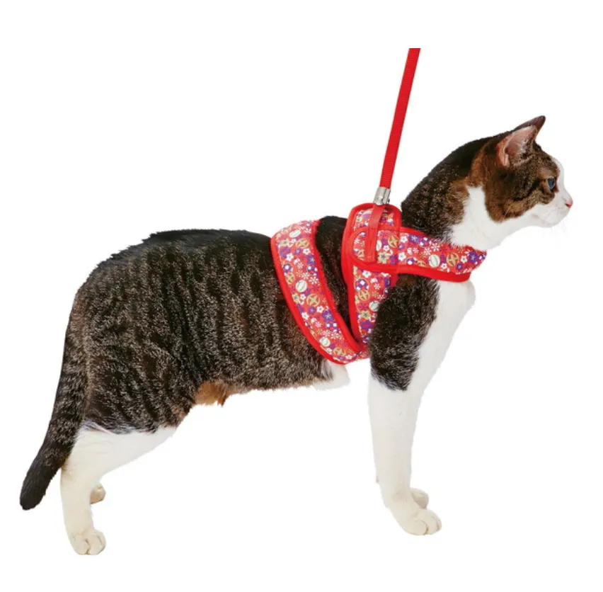 PETIO Neko Komachi Soft Harness Stripe For Cats