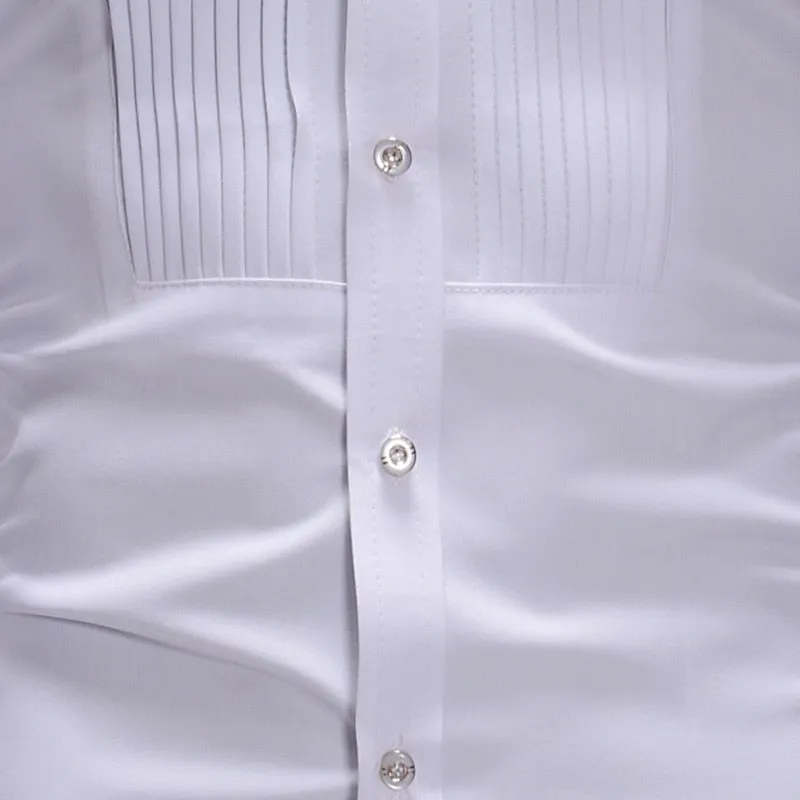 Plain Color Lines Decorated Mandarin Collar Shirt