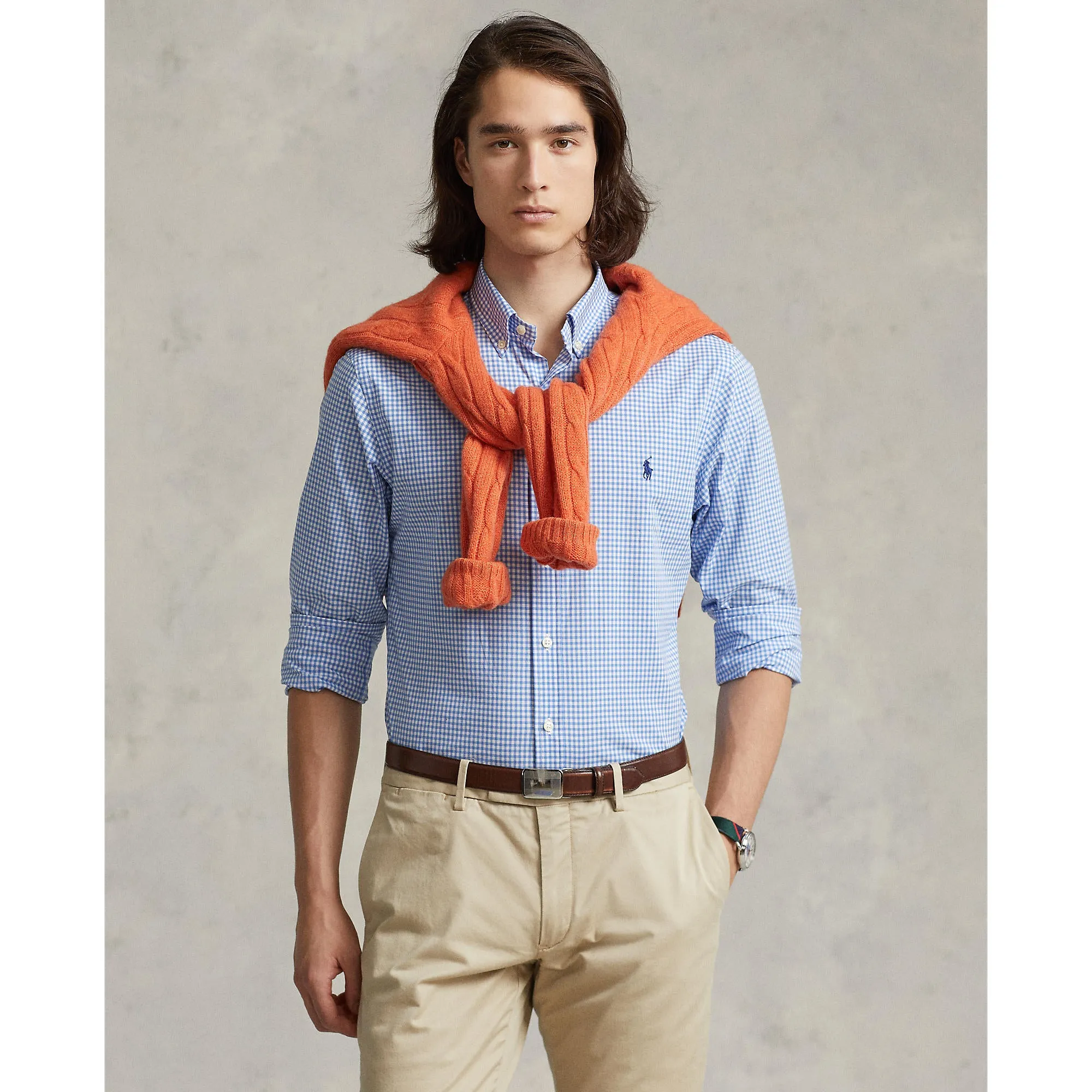 Polo Ralph Lauren - Poplin Shirt - Gingham - Blue & White