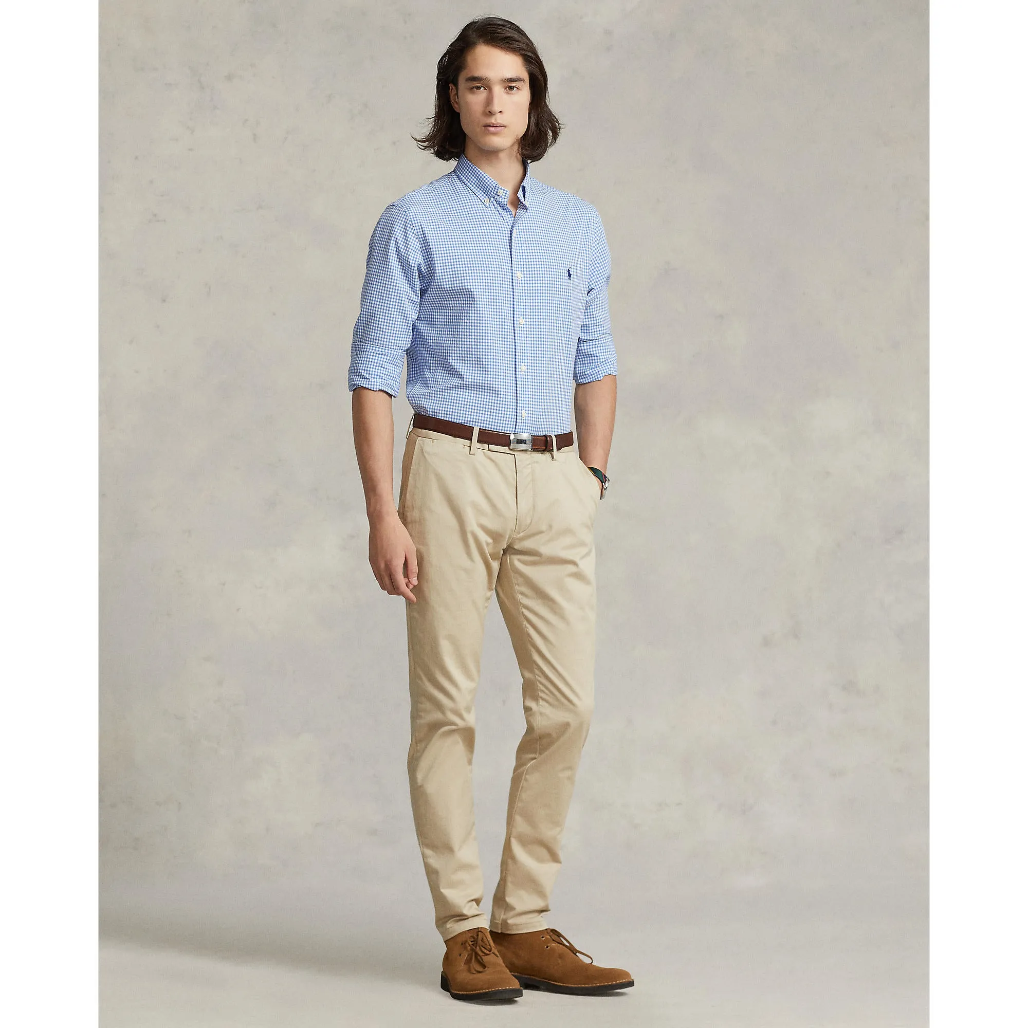 Polo Ralph Lauren - Poplin Shirt - Gingham - Blue & White