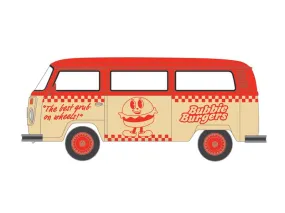 PRE-ORDER 1975 Volkswagen Type 2 (T2B) - Food Truck (Blue Collar Collection Series 14) Diecast 1:64 Scale Model - Greenlight 35300C