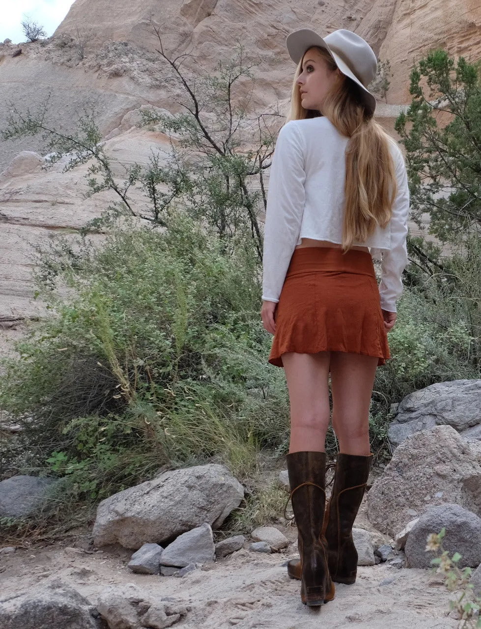 Princess Seam Mini Skirt