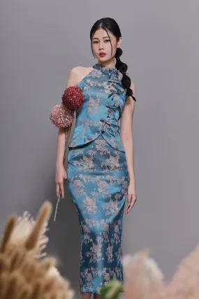 Qian Orient Brocade Top