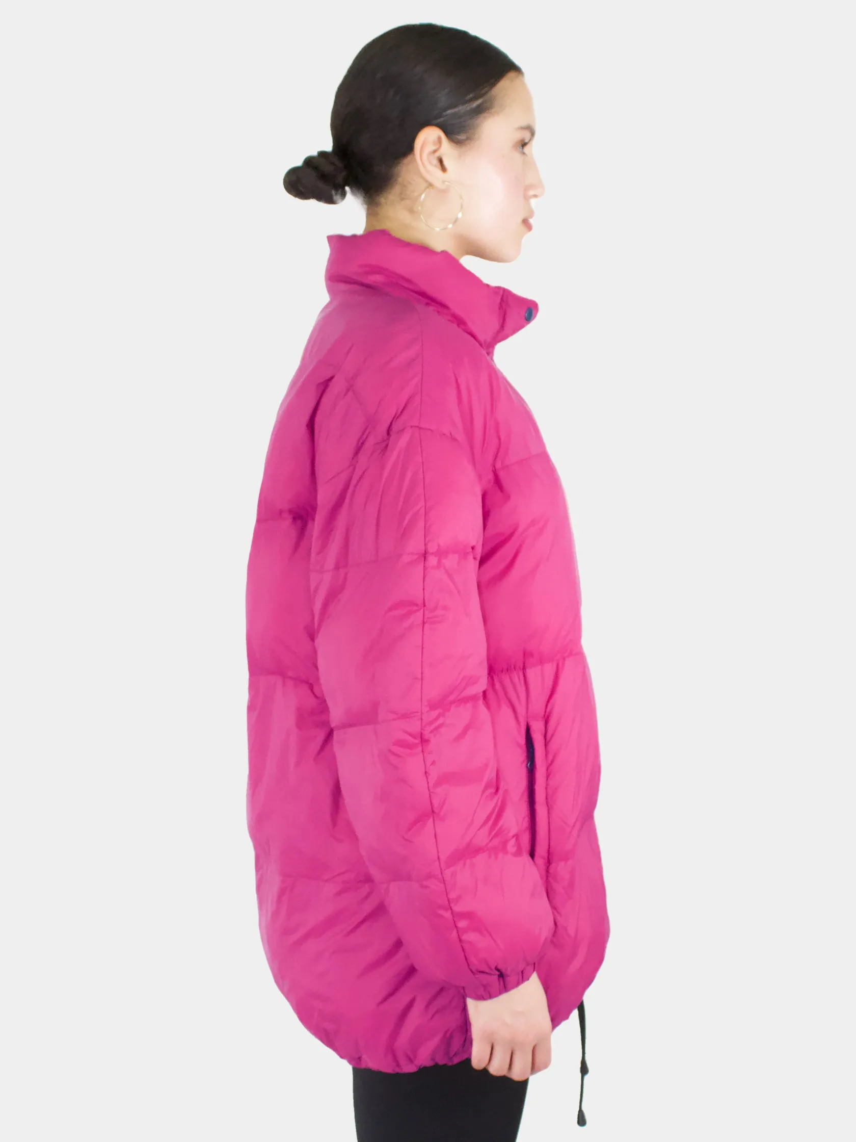 Quilted Puffer Coat - Size 34