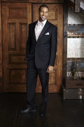 "Vienna" Kids Black Tuxedo Jacket (Separates)