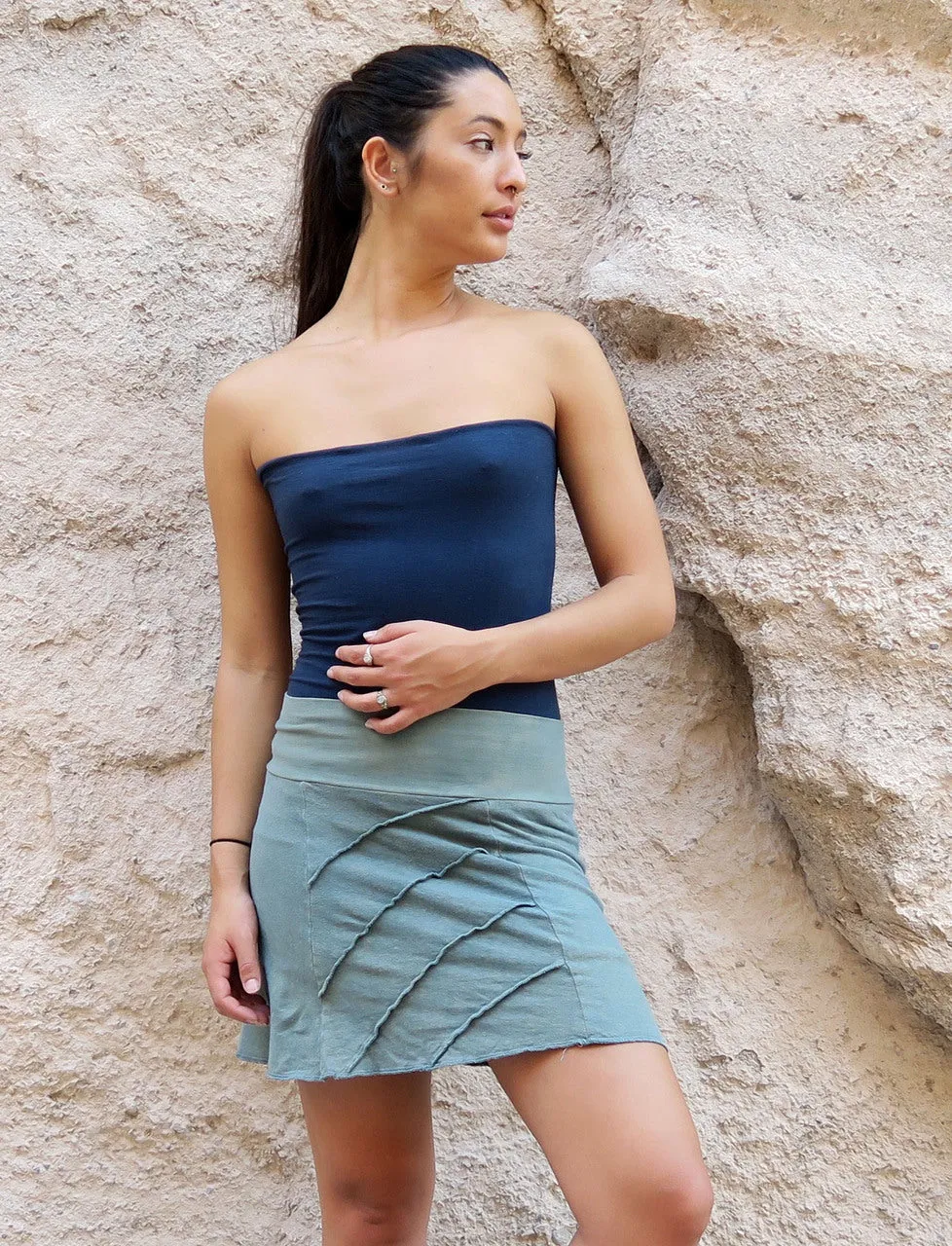 Raven Simplicity Mini Skirt