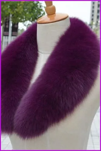 Real Natural Fox Fur Collar/Scarf DO1240