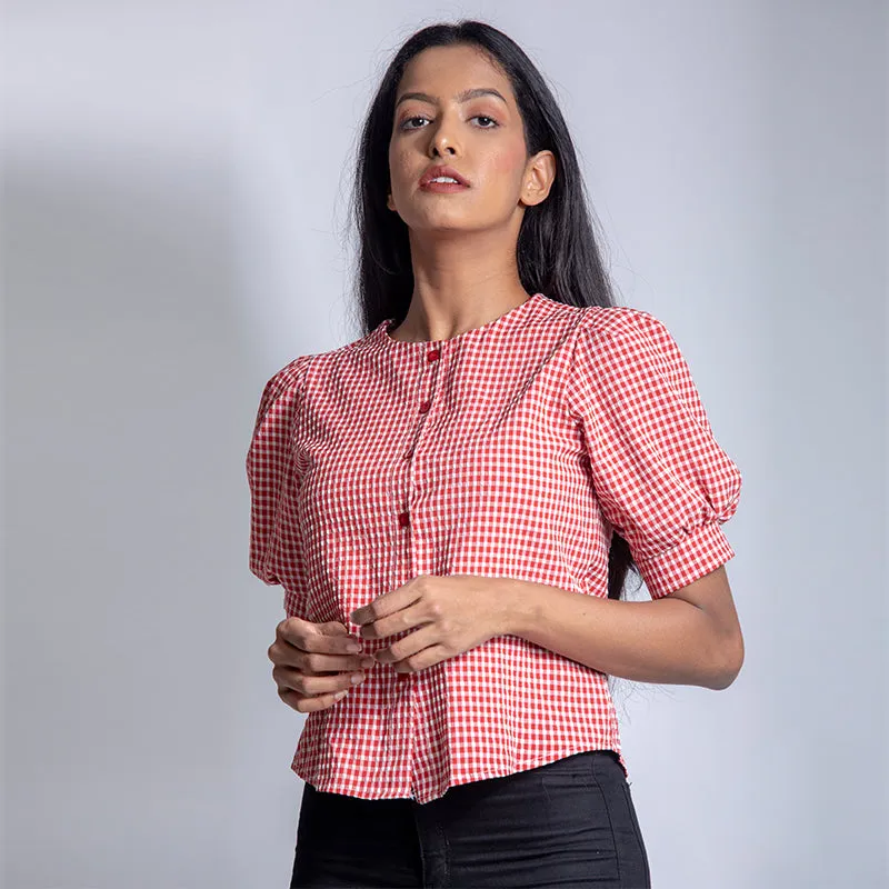Red Check Shirt