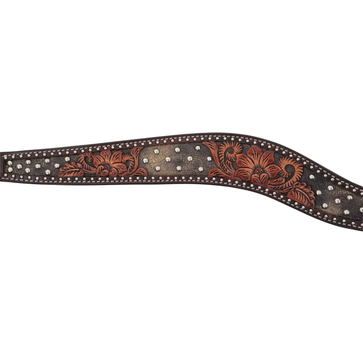 REINSMAN DARK FLASH ARIZONA FLOWER BREAST COLLAR
