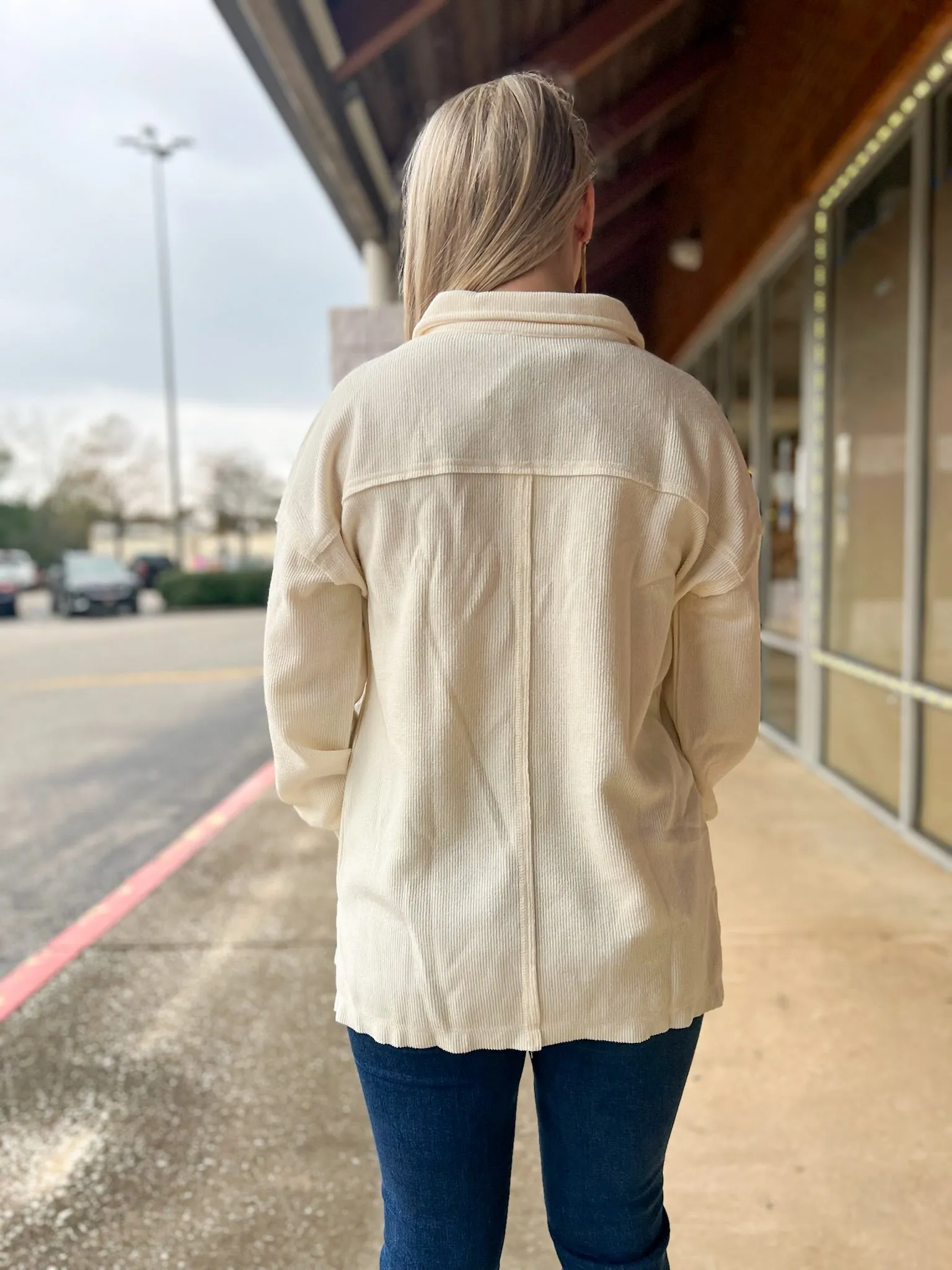 Remember It Well Cream Henley Knit Long Sleeve Top