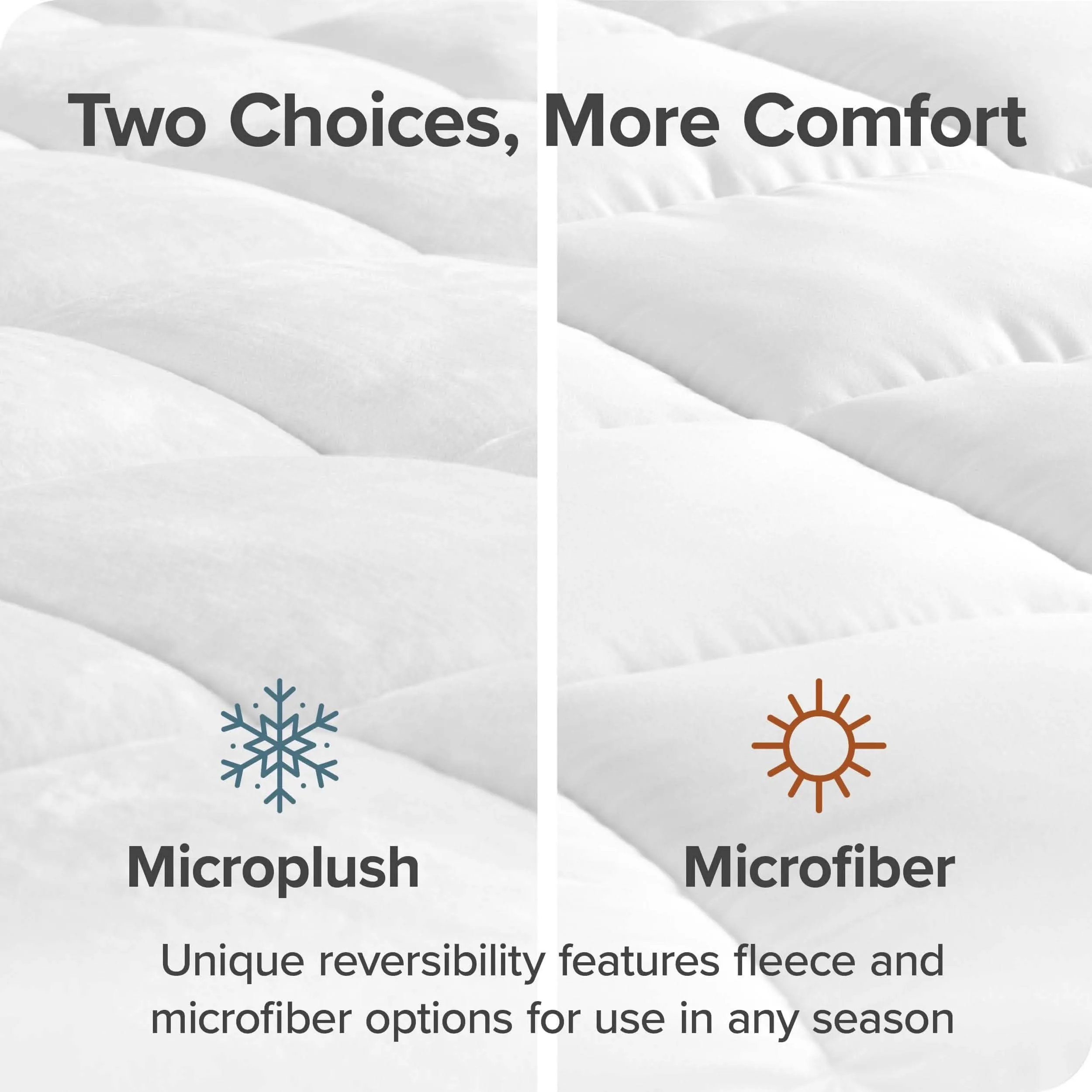 Reversible Mattress Pad