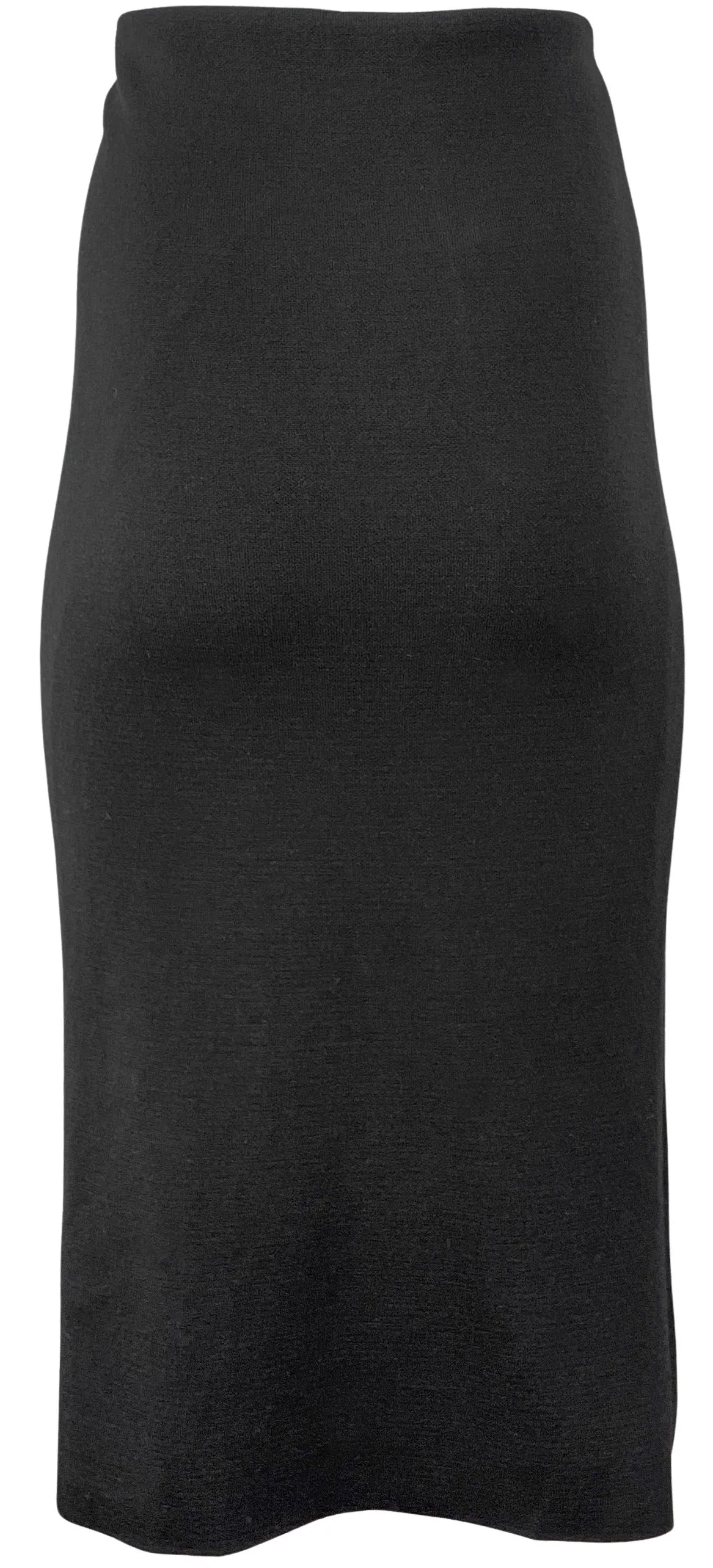 Rochas Knitted Lace Midi Skirt in Black