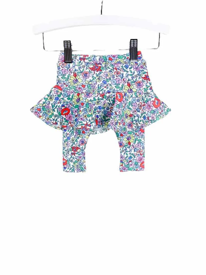 Rockets of Awesome Mini, Baby Girl Floral Skirt/Legging, Ivory/Multi, Size 0-3