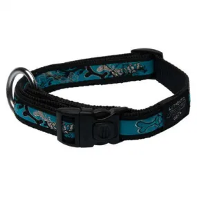 ROGZ TURQUOISE CHROME COLLAR - XL