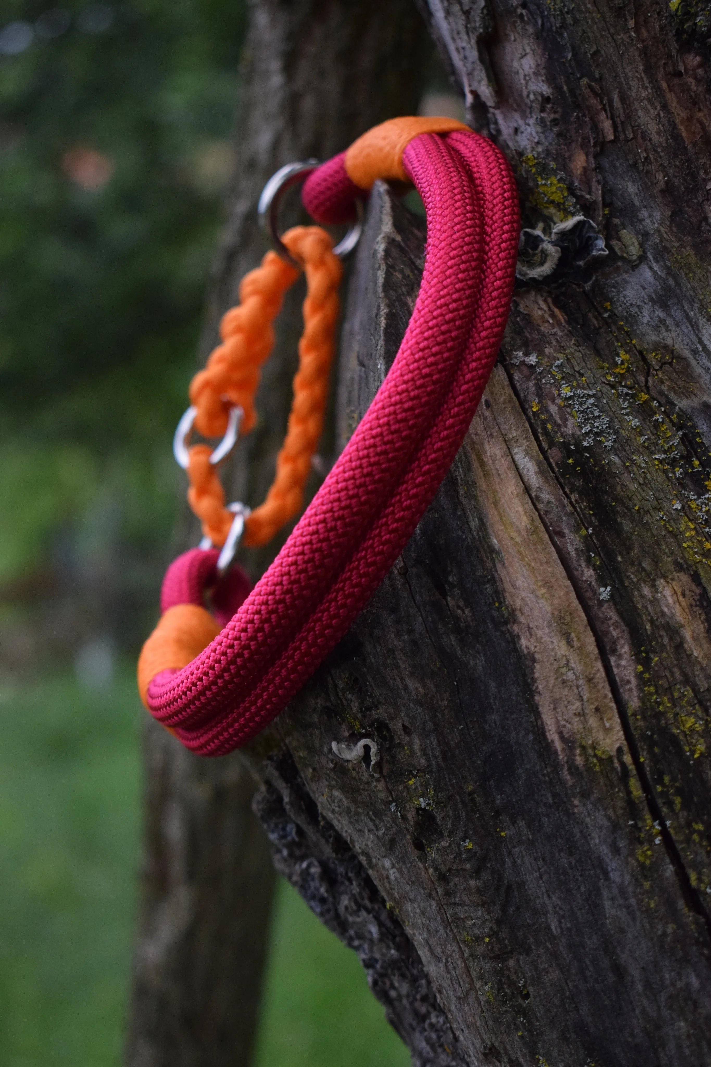 Rope Dog Collar ( 2 strands, 10 mm )