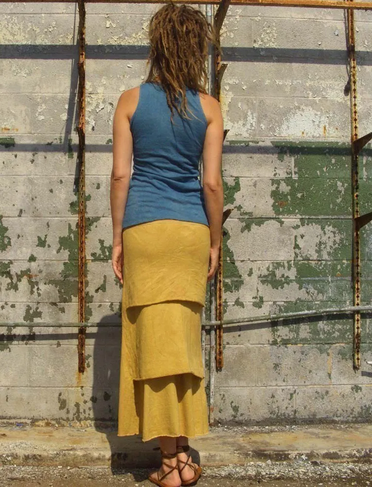 Ruffle Butt Long Skirt