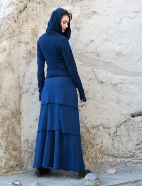 Ruffle Butt Long Skirt