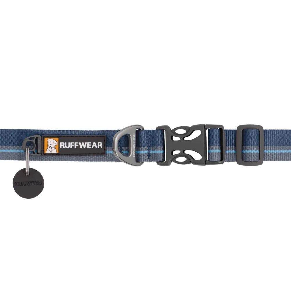 Ruffwear Flat Out Patterned Dog Collar (Blue Horizon)