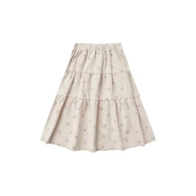 Rylee   Cru Dolly Midi Skirt - Stone Horseshoes