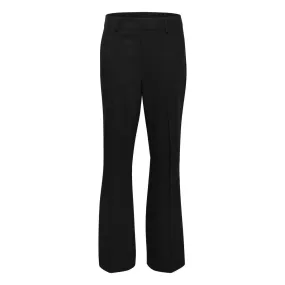 Sakura Flared Pants Black Deep