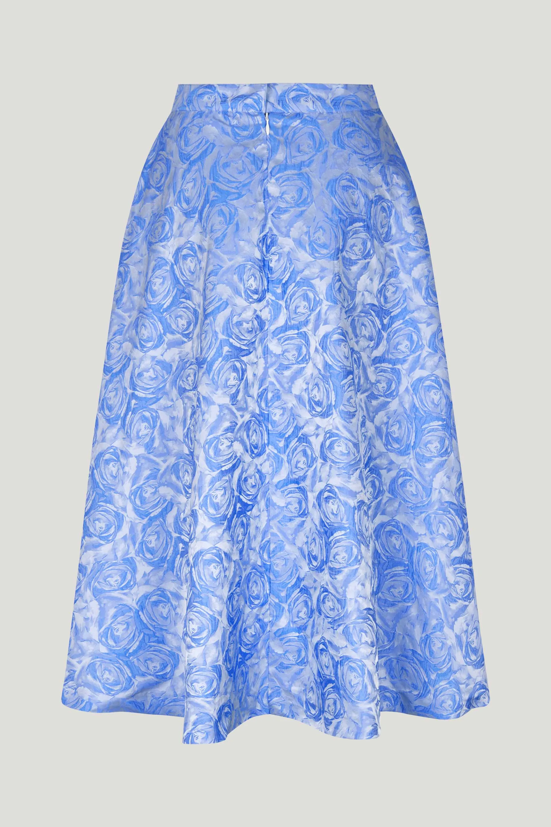 SAYA |  Blue Rose Jacquard